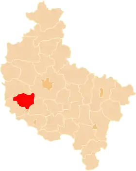 Localisation de Powiat de Grodzisk Wielkopolski