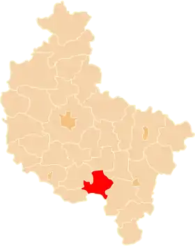 Localisation de Powiat de Krotoszyn
