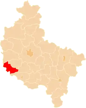 Localisation de Powiat de Wolsztyn