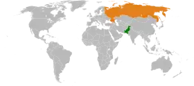 Russie et Pakistan