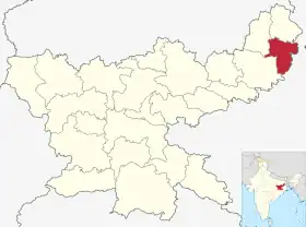 Localisation de District de Pakur