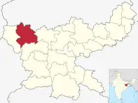 Localisation de District de Palamu