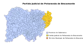 District judiciaire de Peñaranda de Bracamonte