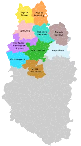 Localisation de Pays de Verdun