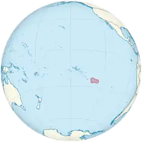 Localisation de Îles Pitcairn