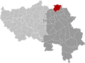 Localisation de Plombières (nl) Blieberg (de) Bleiberg