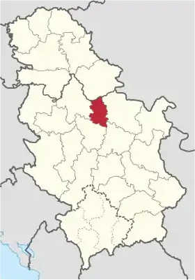 Localisation de Podunavlje