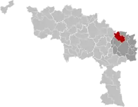 Localisation de Pont-à-Celles