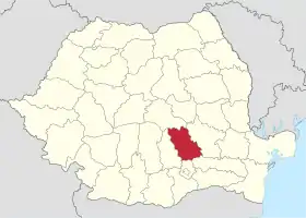 Localisation de Județ de Prahova