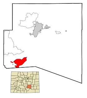 Localisation de Colorado City