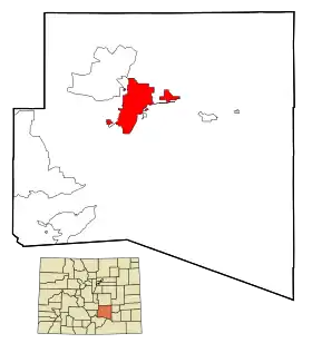 Localisation de Pueblo