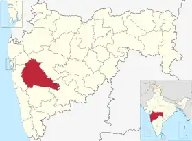 Localisation de District de Pune