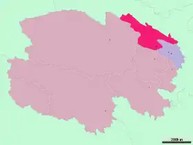 Localisation de Préfecture autonome tibétaine de Haibei