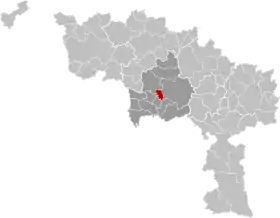 Localisation de Quaregnon