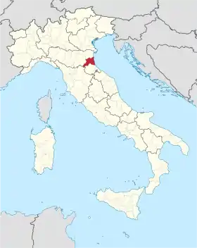 Localisation de Province de Ravenne