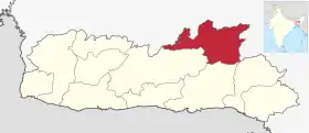Localisation de District de Ri-Bhoi