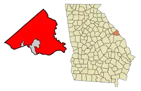 Localisation de Augusta