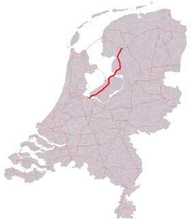 Image illustrative de l’article Autoroute A6 (Pays-Bas)