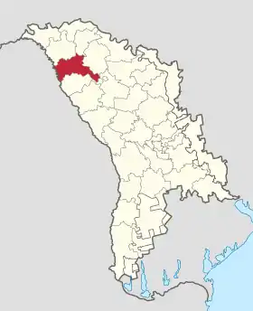 Localisation de Rîșcani