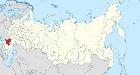 Localisation de Oblast de Rostov