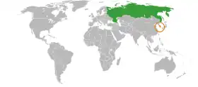 Russie et Corée du Sud