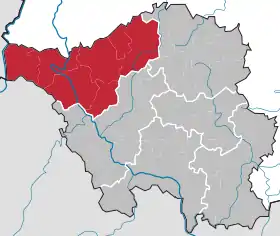 Localisation de Arrondissement de Mercy-Waderen