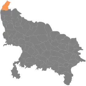 Localisation de Saharanpurज़िला सहारनपुर