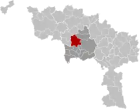 Localisation de Saint-Ghislain