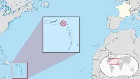 Localisation de Saint-Barthélemy