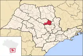 Microrégion de São Carlos