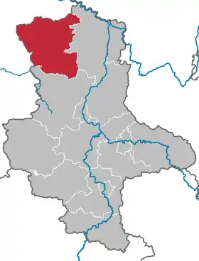 Localisation de Arrondissement d'Altmark-Salzwedel