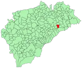 Localisation de Duruelo de la Sierra
