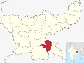 Localisation de District de Seraikela Kharsawan
