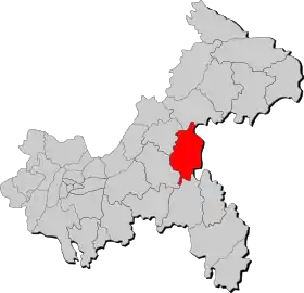 Localisation de Shízhù tǔjiāzú Zìzhìxiàn