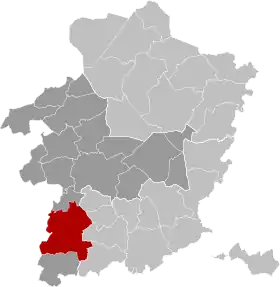 Localisation de Saint-Trond