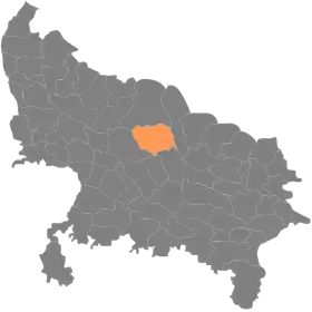 Localisation de District de Sitapurसीतापुर ज़िला