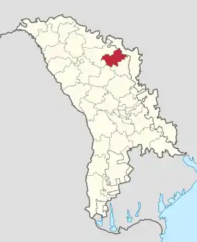 Localisation de Șoldănești
