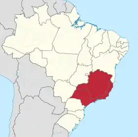 Région Sud-Est (Brésil)