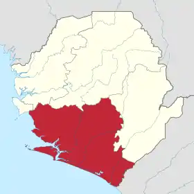 Province du Sud (Sierra Leone)