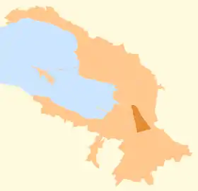 Localisation de District de Frounzé