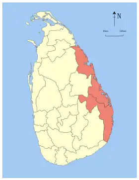 Province de l'Est (Sri Lanka)