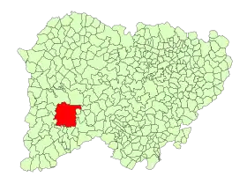 Localisation de Ciudad Rodrigo