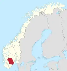 Localisation de Telemark