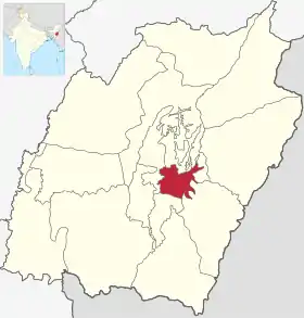Localisation de District de Thoubal