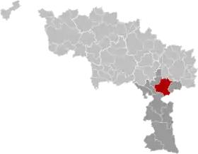 Localisation de Thuin