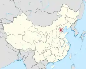 Localisation de Tianjin