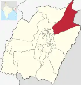 Localisation de District de Ukhrul