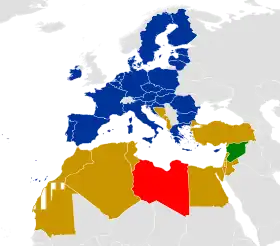 Carte de l'organisation