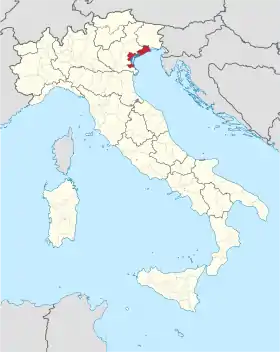 Localisation de Ville métropolitaine de Venise