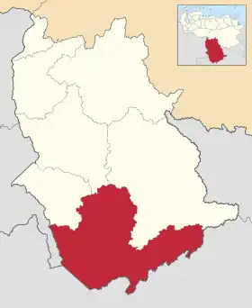 Localisation de Río Negro